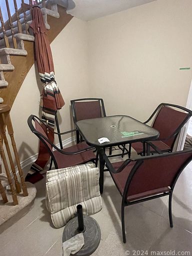 MaxSold Auction: This online auction features furniture such as a Leggat and Platt adjustable bed, chairs, dresser, nightstands, desks, sofa, bookshelves, bench, oak kitchen table and others, kitchenware, small kitchen appliances, Bunnykins, Pyrex, chest freezer, vintage luggage, Samsung TV, wall art, Bissell cleaner, linens, decor, accessories, vintage sewing box, seasonal decor, vintage hanging light and much more!