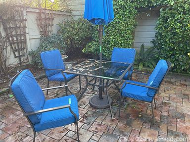 MaxSold Auction: This online auction includes furniture such as patio chairs, hall bench, dining chairs, hutch, dining table, cabinets, nightstands, coffee table, recliners, dressers, tables and others, tools, hardware, craft supplies, office supplies, books, sewing supplies, home health aids, garden supplies, seasonal decor, lamps, electronics, rugs, Royal Albert china, linens, clothing, shoes, accessories, freezers, fountains and many more!