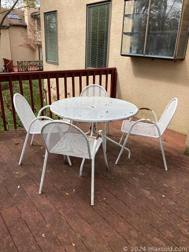 MaxSold Auction: This online auction features various items such as lamps, dresser, pillows, table, books, artwork, lights, monitors, office supplies, computer desk, shredder, chair, jewelry, tv, DVD player, flags, toys, stool, bags, games, frames, vintage phone, tools, kitchenware. Ladders, vases, mugs, platters, baskets, candles, radios, mirrors and much more.