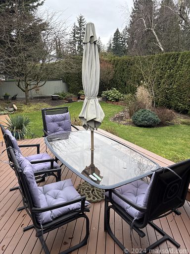 MaxSold Auction: This online auction features pecan wood dining room furniture, hand tools, hardware, outdoor games, yard tools, refrigerator/freezer, lawnmower, leather furniture, TVs, DVDs, office supplies, vinyl records, camping gear, costume jewelry,   collector plates, desks, power washer, BBQ grill, patio furniture, and much, much, more!!!