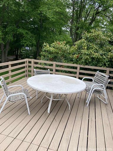 MaxSold Auction: This online auction features Patio Table, Chairs, Plastic Chairs, Picnic Table, Bistro Table, Folding Table, Planters, Trash Can, Small Tractor Spreader, Yard Tools, Artwork, Baking, Food Storage, Wood Ladders, Refrigerator, Baskets, Fryers, Multi Coolers and much more!