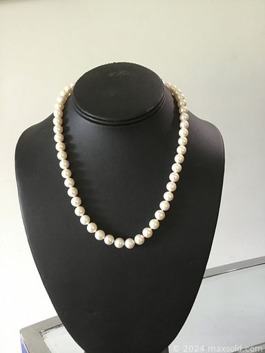 MaxSold Auction: This online auction features pearl necklace, jewelry making supplies, sterling silver jewelry, coins, cameo brooch, gemstones, stick pin, antique animal figures, antique jewelry, costume jewelry, BOHO jewelry, and much more!!