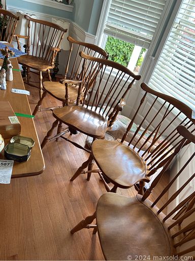 MaxSold Auction: This online auction includes furniture such as a sofa, Pennsylvania House dining table, wardrobe, rocker recliner, metal cabinet, file cabinet, metal shelving units, bookcase, Asian chest, ottoman, china cabinet, adjustable bed and others, Weber grill, wall sculptures, mobility aids, cleaning supplies, china, kitchenware, small kitchen appliances, seasonal decor, clothing, shoes, accessories, tools, hardware, fitness equipment, decorative plates, art glass, art supplies, books and many more!