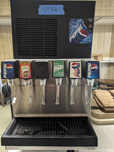 MaxSold Auction: This online auction features cedar armoire, stained glass artwork, vinyl records, Grandmother clock, art glass, mirror, soda fountain machine, vintage bottles, and much, much, more!!