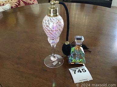 MaxSold Auction: This online auction features pipe collection, camouflage clothing, sculpted stone eggs, vintage Hungarian crystal, tea set, jewelry, doll house accessories, patio chairs, sports trading cards, antique chair, and much more!!