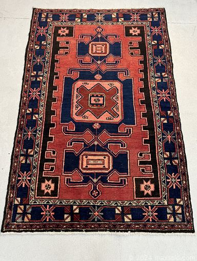 MaxSold Auction: This online auction features Persian rugs from Bakhtiar, Tabriz, Zanjan, Ardebil, Serapi, Mashhad, Baluchistan, Hamedan, and much more!!