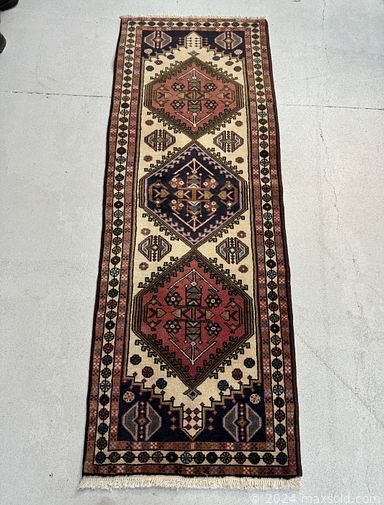MaxSold Auction: This online auction features Persian rugs from Bakhtiar, Tabriz, Zanjan, Ardebil, Serapi, Mashhad, Baluchistan, Hamedan, and much more!!