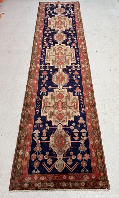 MaxSold Auction: This online auction includes wool rugs and runners from Shiraz, Ardebil, Kashan and more!