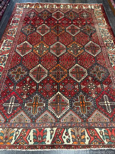 MaxSold Auction: This online auction features Persian rugs & runners, including Bakhtiar, Hamadan, Arak, Zanjan, Shiraz, Kashan, and more!