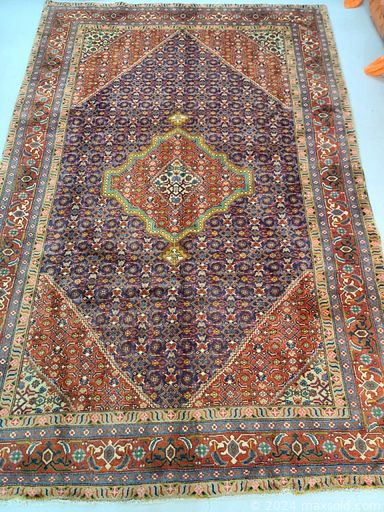 MaxSold Auction: This online auction includes Persian wool rugs from Hamedan, Saveh, Turkmenistan, Tabriz, Zanjan and more!