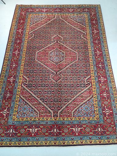 MaxSold Auction: This online auction features Persian rugs & runners made in Tabriz, Bakhtiar, Hamedan, Ardebil, Baluch, Mahal, Lori, Mir, and Zanjan.