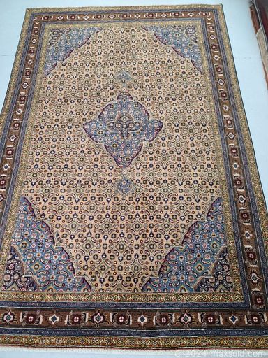 MaxSold Auction: This online auction features Persian rugs & runners made in Bakhtiar, Ardebil, Gharajeh, Mahal, Shiraz,  Joshegan, Zanjan, Kashan, Mir, and more!