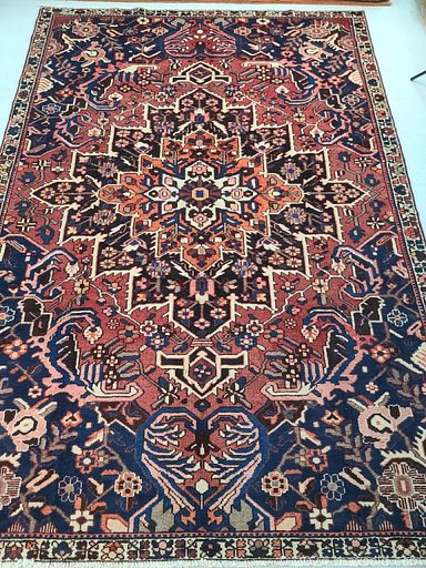 MaxSold Auction: This online auction includes Persian wool rugs such as Turkman, Shiraz, Gabbeh, Hamedan, Balouch, Ardebil, Zanjan, Tabriz, Bakhtiar, Joshegan, Kashan and more!