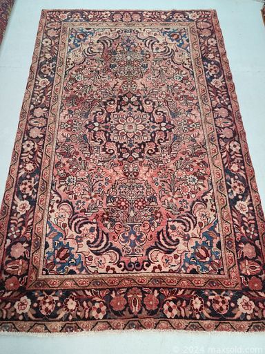 MaxSold Auction: This online auction features Persian rugs & runners from Tabiz, Borjloo, Balouch, Ardebil, Zanjan, Kashan, Sirjan, Bijar, Saveh, Hamedan, Gharajeh, Turkman, and more!!
