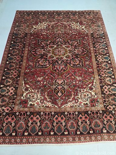 MaxSold Auction: This online auction includes Persian rugs from Zanjan, Heriz, Ardebil, Turkman, Mahal, Gharajeh and more!