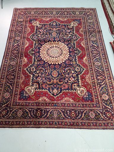 MaxSold Auction: This online auction feattures Persian rugs such as Turkman, Shiraz, Hamedan, Tabriz, Zanjan, Mashhad and much more!