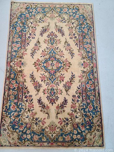 MaxSold Auction: This online auction includes hand-knotted wool rugs from Turkmenistan, Hamedan, Ardebil, Zanjan, Baluchistan, Mazleghan and more!