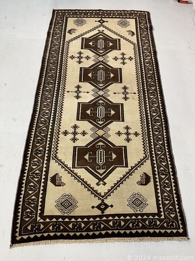 MaxSold Auction: This online auction features Persian rugs & runners from Hamadan, Sarogh, Mahal, Bakhtiar, Baloch, Zanjan, Kashan, Shiraz, Tabriz, Sarab, Ardebil, and Saveh. n