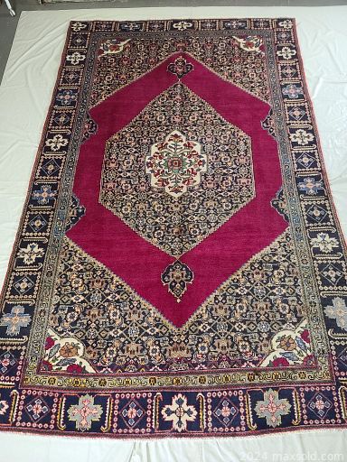MaxSold Auction: This online auction features hand-knotted Persian rugs from Tabriz, Joshegan, Mahabad Kurdistan and much more!
