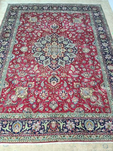 MaxSold Auction: This online auction features Persian rugs & runners from Tabriz, Kashmar, Zanjan, Lilian, Hamedan, Ardebil, Turkman and much more!