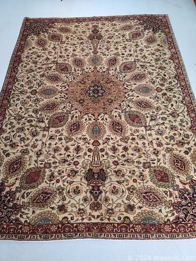 MaxSold Auction: This online auction includes Persian rugs from Zanjan, Heriz, Ardebil, Turkman, Mahal, Gharajeh and more!