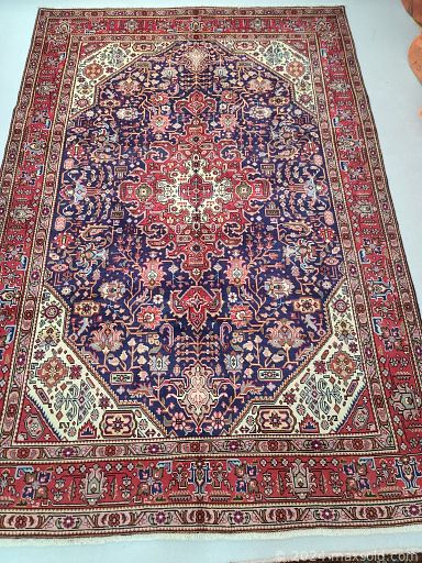 MaxSold Auction: This online auction includes hand-knotted wool Persian rugs from Gharajeh, Navahand, Ardebil, Turkman, Zanjan, Shiraz and more!