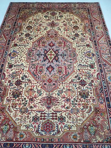 MaxSold Auction: This online auction includes Persian wool rugs such as Turkman, Shiraz, Gabbeh, Hamedan, Balouch, Ardebil, Zanjan, Tabriz, Bakhtiar, Joshegan, Kashan and more!