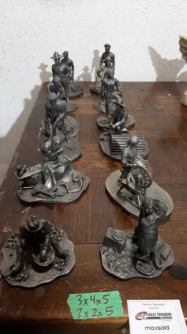 MaxSold Auction: This online auction features oil lamp, pewter figurines, cedar chest, wicker furniture, small kitchen appliances, room divider, Tiffany-style lamp, craft supplies, silver jewellery, games, puzzles, sectional sofa, desks, office supplies, four poster pine bed, decanters, area rug, printer, futon, garden tools, golf clubs, camping gear, power & hand tools, costume jewellery, patio furniture, BBQ grill, and much, much, more!!