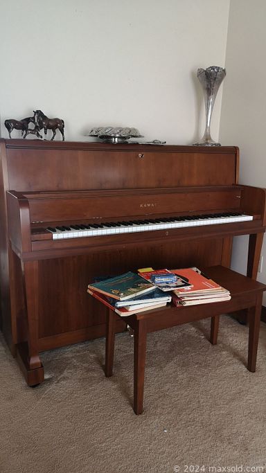 MaxSold Auction: This online auction features furniture such as a dresser, bedframe, bookcase, shelving units, patio table, chairs, benches, trellis, occasional table, cabinets and others, Kawai piano, leather coats, accessories, vases, cameras, Royal Crown Derby dinnerware, Royal Doulton Bunnykins, Denby plates, collector’s plates, silverware, kitchenware, small kitchen appliances, wall art, books, home hardware, electronics, office supplies, sewing machine, vintage microscope, jewelry, linens, seasonal decor, Toro snowblower, games, toys, garden tools, step ladder, shop vac, tools and much more!