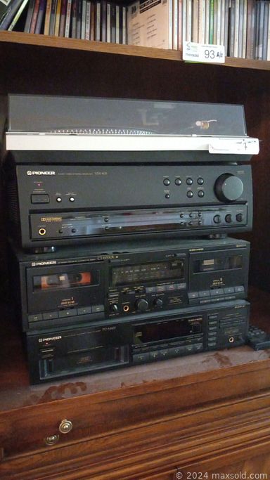 MaxSold Auction: This online auction features fire table, patio table, live plants, pressure washer, garden supplies, yard tools, hand tools, TVs, small kitchen appliances, carnival glass, decorative plates, teacup/saucer sets, vinyl records, stereo components, stained glass window, outerwear, games, craft & sewing supplies, upright freezers, vintage trunk, musical instruments, pet products and much more!