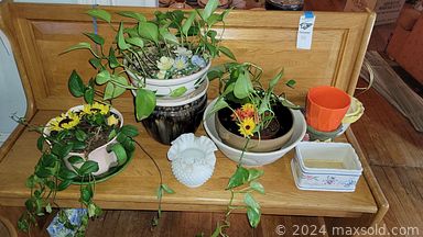 MaxSold Auction: This online auction features stair lift, vintage radio, Hess trucks, antique dresser, stereo components, tea sets, salt & pepper shakers, pet products, Disney collectibles, puzzles, decanters, steins, toys, vinyl records, porcelain dolls, Coca-cola memorabilia, decorative plates, teapots, vintage books, Avon Perfume Bottles, washer, dryer, I Love Lucy collectibles, antique wood shipping crates, TV and much more!