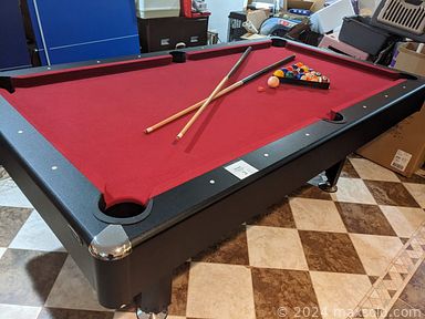 MaxSold Auction: This online auction features furniture such as a roll armchair, office chairs, dining table, vintage headboard, pool table and others, doll collection, small kitchen appliances, electronics, seasonal decor, wicker hampers, luggage, carts, bike accessories, dog supplies, books, kitchenware, Temptations bakeware, jewelry, Pfaltzgraff, coffee service, seasonal decor, pedestal sink, vintage items and much more!