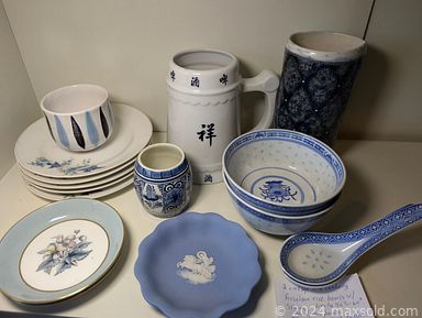 MaxSold Auction: This online auction includes furniture such as a bedside table, chairs, desks, storage shelves, baker’s rack, books, trading cards, kitchenware, small kitchen appliances, clothing, shoes, accessories, seasonal decor, DVDs, CDs, rosaries, mirror, wall art, Grosvenor and other china, pottery, wrestling figures, Betty Barbie and other toys, decor, board games, Hockey memorabilia, electronics, Harley memorabilia, linens, tools, Ouija board and many more!