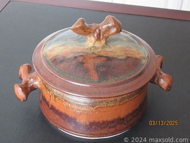 MaxSold Auction: This online auction features Duso figurine, art glass, Lladro figurines, Longaberger pottery/basket, art pottery, cameras, decanters, decorative plates, hand crafted ducks, stone mask, costume jewelry, office supplies, area rug, art books, vintage books, desks & chairs, small kitchen appliances, and much, much, more!!!