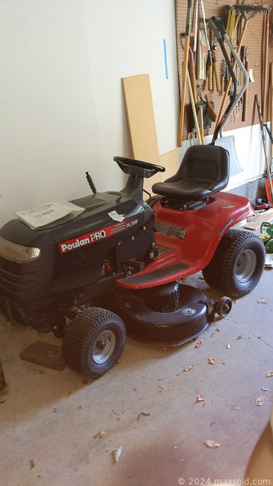 MaxSold Auction: This online auction features furniture such as a Spanish Revival style dresser, MCM dining table set, wicker chairs, MCM chairs, tables, shelving units, drawers, Spanish Revival bench and others, exercise equipment such as an exercise bike, weights, Avita gym and others, Danbury Mint, vintage cameras, Queen Elizabeth memorabilia, Heritage Club / Heritage Press collectible classics and other books, kitchenware, small kitchen appliances, yard tools, Poulin Pro ride on mower, cuckoo clock, baskets, pottery, office supplies, rugs, lamps, toys, clothing, accessories and much more!