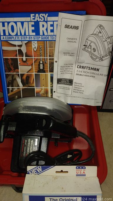 MaxSold Auction: This online auction features computer desk, diaper genie, figurines, vintage rattan club chair, fine jewelry, costume jewelry, high top dinette, sleeper sofa, snowblower, computer cabinet, bookcases, small kitchen appliances, DVDs, home health aids, treadmill, wedding supplies, games, power & hand tools, garden pots and much more!