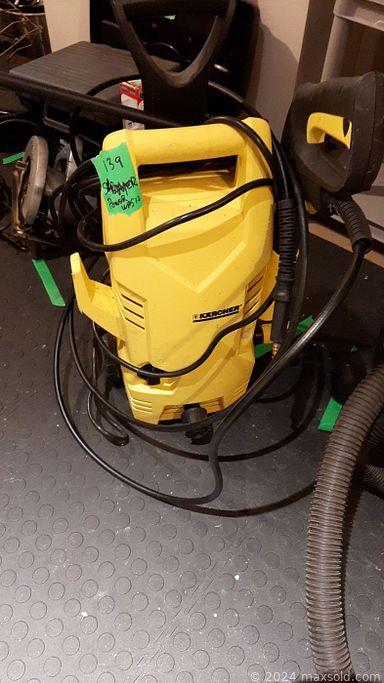 MaxSold Auction: This online auction features bar refrigerator, tea caddy, cedar chests, soap molds, area rugs, refrigerator, power & hand tools, power washer, figurines, steins, teacup/saucer sets, games, framed wall art, garden tools, lawnmower, watches, ladder, fishing gear, corner desk, tires, TV, and much, much, more!!!