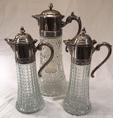 MaxSold Auction: This online auction features blue & white china, silver plate pieces, decorative plates, art pottery, novelty teapots, barware, insulators, vintage bottles, oil lamps, vinyl records, antique standing mirror, coins, banknotes, antique books, pewter steins, patio heater and much more!