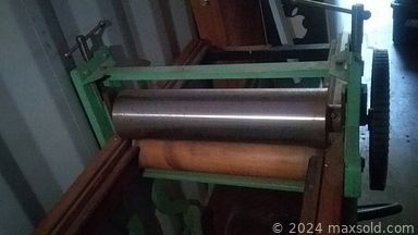 MaxSold Auction: This online auction includes V-Lux skylights, furniture such as bedside tables, wood chair and others, bandsaw, tools, bricks, tiles, glass blocks, accessories, flashlights, art supplies, fabric, antique organ parts, accessories, art printing press, costume jewelry, canoe paddle, stationery, film props, croquet set and much more! n