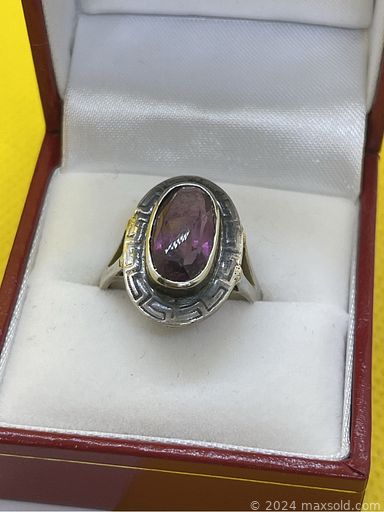 MaxSold Auction: This online auction features decanter set, saxophones, vintage jewelry, binoculars, watches, stamp collection, Sherman jewelry, coins, banknotes, milk glass lamps, crocks, teacup/saucer sets, antique double inkwells, vintage nesting dolls, pocket watches, Royal Doulton figurines, depression glass, horse brasses, Goebel figurines, vintage postcards, Richard Wolf paintings, sports figures, Terminator collectibles, and much, much, more!!!