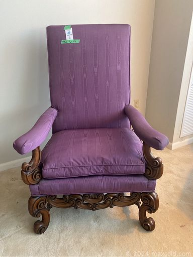 MaxSold Auction: This online auction features screen divider, chairs, tables, brass art work, MCM dining chairs and tables, Lladro figurine, linens porcelain decor, couch, loveseat, silver plated cutlery, Royal Daulton figurine, rugs, Pepplers wooden buffet, Pepplers dresser, king headboard, silver plated serving ware, secretary desk bookcase, vintage china, Copeland Spode china, kitchen items, pots and pans, bakeware, kitchen appliances, lamps, light fixtures, Christmas lot, women lot, crystal figurine, vintage camera and much more!