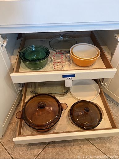 MaxSold Auction: This online auction includes furniture such as a table, entertainment center, patio table set, garage workbench, barstools, Midcentury bookcase, divan, chairs, computer desk, Midcentury dresser and others, board games, seasonal decor, bar accessories, Singer sewing machine, linens, books, lamps, exercise equipment, kitchenware, small kitchen appliances, cat decor, gardening supplies, BBQ grill, tools and much more!