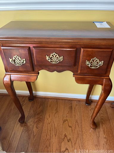 MaxSold Auction: This online auction features area rugs, Queen Anne style furniture, sewing machine, stained glass mirror, decanter set, art glass, rattan furniture, exercise equipment, cedar chest, desk & chair, TVs, office supplies, power & hand tools, hardware, patio furniture, electrical & painting supplies, small kitchen appliances, art supplies, yard tools, and much more!!!