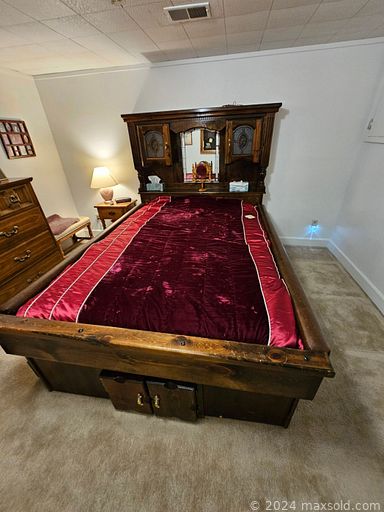 MaxSold Auction: This online auction features furniture such as a bed frame, nightstand, bookshelves, tables, recliner, Ethan Allen wood buffet, entertainment center, dresser, hutch and others, TV, seasonal decor, cuckoo clock, brownie camera, clothing, accessories, dolls, small decor items, silverplate, Julius Boros golf clubs, home health aids, shoji partition screen and much more!