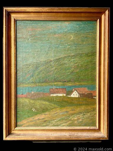 MaxSold Auction: This online auction features hand-carved signed folk art, 14k opal pendant, watercolor paintings, pottery, art glass, sterling silver medallions, sterling and turquoise rings, antique stoneware, antique toys and much more!