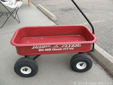 MaxSold Auction: This online auction features furniture such as a boat decor shelf, slingback chairs, granite coffee table, loveseats, bar cabinet, desks, king-size bed frame, armoire, chaise lounge, Broyhill recliner, folding tables, stacking chairs and others, die-cast toy cars, plastic model kits, movies, seasonal dinnerware, clocks, Radio Flyer wagon, luggage, fans, space heater, home health aids, books, Ridgid portable saw, kitchen range hood and much more!