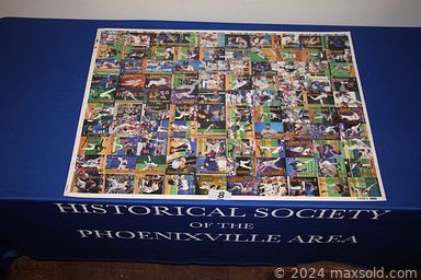 MaxSold Auction: This online charity auction features Towle sterling silver flatware, MCM tumbler caddy, Royal Copenhagen figurine, Spode platter, Pyrex dishware, Fleer baseball press sheet, Noritake china, vintage Barbies, coins, sterling silver jewelry, Edmund Scientific Astroscan telescope, oil lamps, cast iron vintage still bank, wall art, antique Westinghouse electric fan, Asian boxes, scientific weights, Sega Wii games, vintage milk glass, 1939 wedding dress, Abel Cottey grandfather clock and much more!