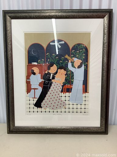 MaxSold Auction: his online auction features RJ Homier prints, John Tim print, vintage stained glass panel, framed poster prints, vinyl records, teacup/saucer sets, video games, coins, banknotes, art glass, vintage cast iron bank, metal sculptures, speakers, fabric, games, art supplies, yard art, collector plates, and much, much, more!!!