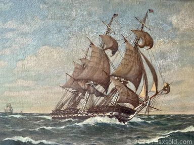 MaxSold Auction: This online auction features original artwork, antique carved stone goldfish, carved frog netsuke, vintage postcards, African mask, gemstone jewelry, antique sterling jewelry, depression glass, antique fans, comics, antique jadeite, antique perfume bottles, Inuit sculpture, vintage camera, art glass, studio pottery, coins, vintage books, vintage beer tray, sterling vanity brushes and much more!