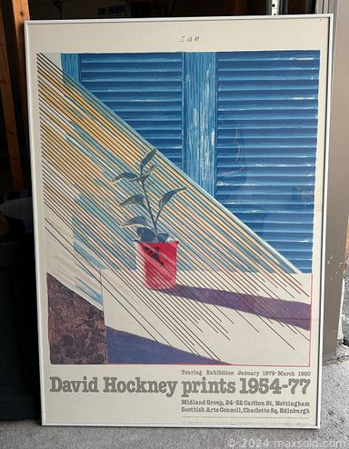 MaxSold Auction: This online auction includes wall art, lamps, pottery, vintage MCM chairs and more!